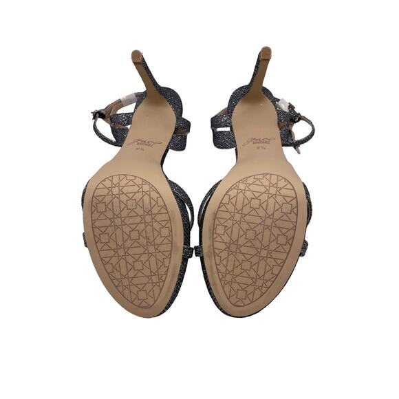 Jewel Badgley Mischka Women's Arianna Platform Stiletto Sandals - Gray - 9.5M - Picture 7 of 8